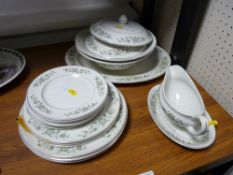 Small quantity of Johnson Brothers 'Snow White' dinnerware