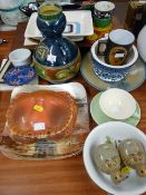 A quantity of mainly mixed pottery & similar items