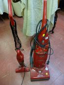 A Hoover 2100 watt vacuum cleaner & a sweeper E/T
