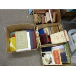 Four boxes of mixed books