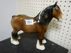 A probably Beswick shire horse
