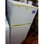 An approximate 4ft high fridge freezer E/T