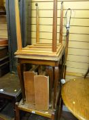Parcel of mixed furniture including tea trollies, nest of tables etc