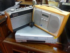 Vintage Roberts radio and a pure DAB radio etc E/T