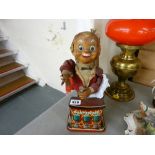 Vintage battery operated toy of 'The Bartender'