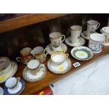 Parcel of mugs, miniature teaware etc