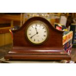 Vintage mahogany cased mantel clock