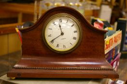 Vintage mahogany cased mantel clock