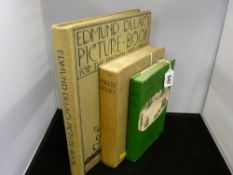 Quantity of books including Edmund Dulac Picture Book for the French Red Cross, The House at Pooh