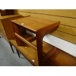 A G-Plan or style teak nest of three coffee tables circa 1970s