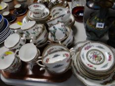 A quantity of Paragon Indian Tree patterned teaware plus others