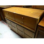 A small Nathan-suite teak sideboard