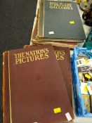 Two volumes of 'The Nation's Pictures' & three volumes of 'Great Pictures in Private Galleries'