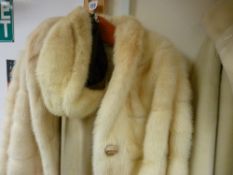 Lady's fur jacket and accompanying hat