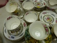 Parcel of Paragon teaware, Royal Albert 'Tree of Kashmir' china etc