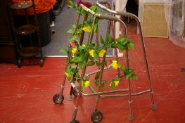 Customized walking frame and one other and a walking stick