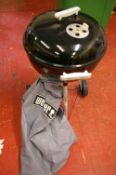 Weber portable BBQ and cover