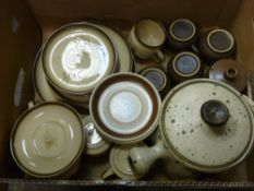 Box of Denby breakfast ware