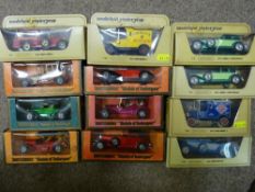 Quantity of bubble packed diecast model vehicles including Models of Yesteryear, Matchbox etc