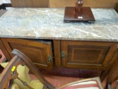 Marble topped washstand