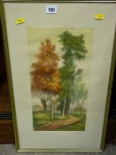 French limited edition print - countryside scene