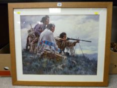 Framed print - Native American Indians