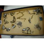 Parcel of mainly white metal jewellery