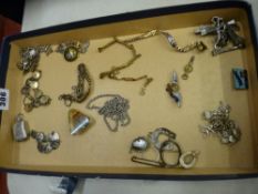Parcel of mainly white metal jewellery