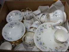Box of Colclough teaware