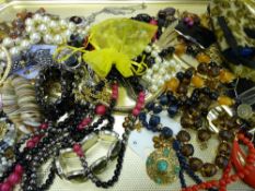 Large quantity of costume jewellery