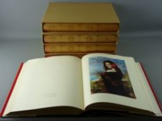 BOOKS - Five volumes (approximately two hundred and thirty pages each) of 'The Paintings & Statues