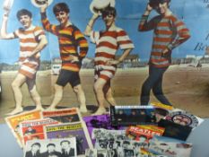 THE BEATLES & OTHERS - a collection of ephemera etc to include a large Revellie Special poster of