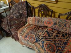 Two vintage Persian rugs