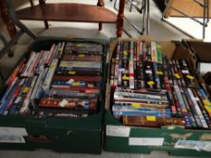 A quantity of DVD films & television serials