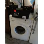 A Bosch Classixx 1400 Express washing machine together with electrical table lamps & shades E/T