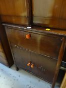 A vintage gramophone cabinet