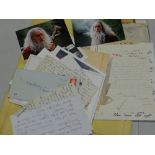 A parcel of fan-mail and official letters and correspondence to the Shakespeare actor and '