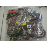 A large quantity of modern & vintage costume jewellery