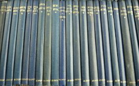 A SET OF TWENTY FOUR MINIATURE WELSH POETICAL BOOKS, early 20th Century first editions