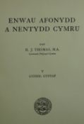 R J THOMAS - 'Enwau Afonydd a Nentydd Cymru', first edition 1938