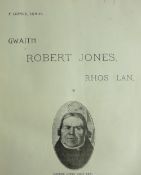 'GWAITH ROBERT JONES RHOS-LAN', first edition 1898