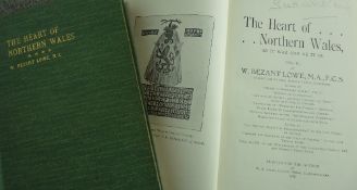 W BEZANT LOWE 'The Heart of Northern Wales' volumes I & II, 1912 first editions