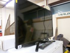 Lightweight Linsar flatscreen TV E/T