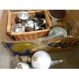 Parcel of mixed tea service ware, kitchen china etc including Picquot ware