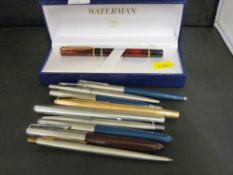 Good quantity of fountain and similar pens