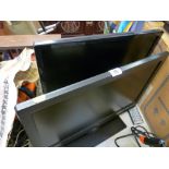 Two Bush small flatscreen TVs E/T