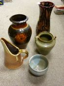 Quantity of Studio pottery