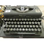 Cased Imperial 'The Good Companion, Model T' typewriter