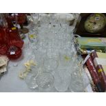 Quantity of good drinking glassware