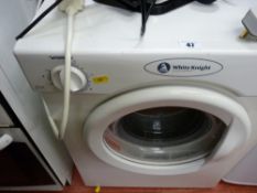 Compact White Knight vented tumble dryer E/T
